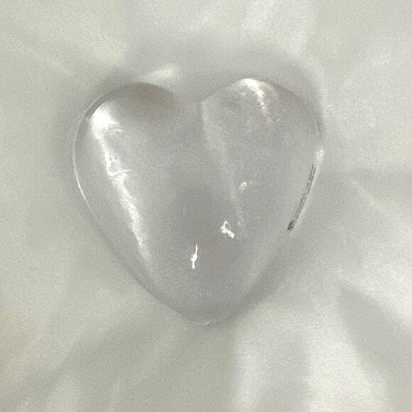 Highgate Heart by Simon Pearce  small Clear, Textured, Heart Shape, Giftware - Picture 1 of 8